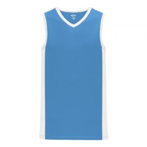 B2115 Pro Basketball Jersey - Sky/White - Front