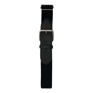 BA101 Baseball Belts - Black - Front