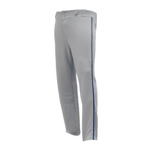 BA1391 Pro Baseball Pants - Grey/Navy - Front