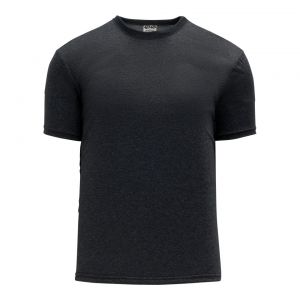 BA1800 Pullover Baseball Jersey - Heather Charcoal - Front