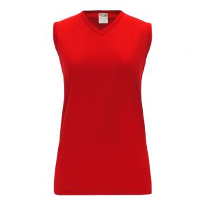 BA635L Women's Baseball Jersey - Red - Front