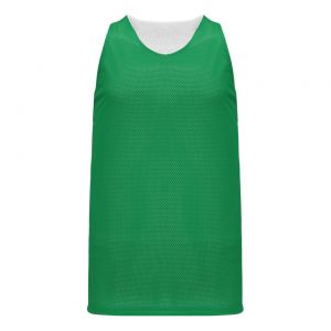 BR1302 League Basketball Jersey - Kelly/White - Front