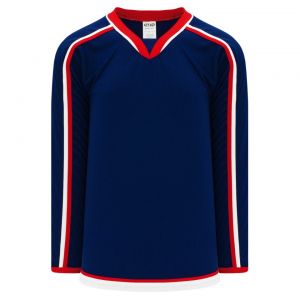 H550B Pro Hockey Jersey - 2010 Columbus Navy - Front