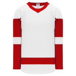 H550B Pro Hockey Jersey - 2017 Detroit White - Front