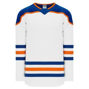 H550B Pro Hockey Jersey - 2018 Edmonton 3rd White - Front