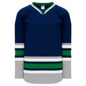 H550B Pro Hockey Jersey - New 1992 Hartford Navy - Front