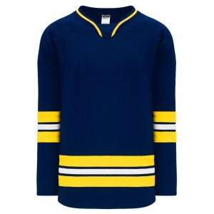 H550B Pro Hockey Jersey - New 2011 Michigan Navy - Front