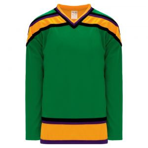H550B Pro Hockey Jersey - Mighty Ducks Kelly - Front