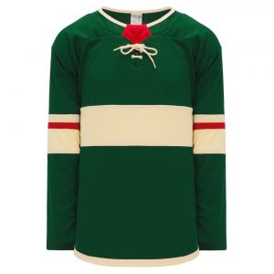 H550B Pro Hockey Jersey - 2017 Minnesota Dark Green - Front
