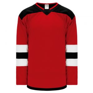H550B Pro Hockey Jersey - 2017 New Jersey Red - Front