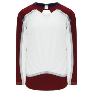 H550C Pro Hockey Jersey - 2017 Colorado White - Front