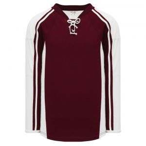 H550C Pro Hockey Jersey - Peterborough Maroon - Front