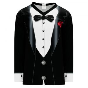 H550C Pro Hockey Jersey - Tuxedo Black - Front