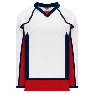 H550D Pro Hockey Jersey - 2008 Washington White - Front