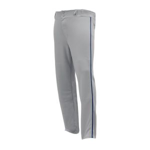Athletic Knit BA1391-826 Pro Baseball Pants - Grey/Navy - Primary