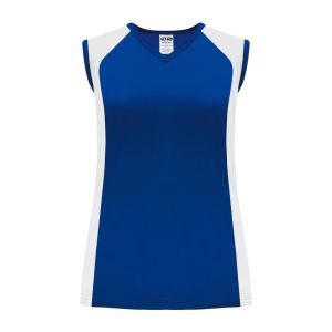 Athletic Knit BA601L-206 Women's Baseball Jersey - Royal/White - Primary