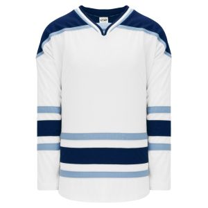 Athletic Knit H550B-MAI341B Pro Hockey Jersey - Maine White - Primary