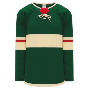 Athletic Knit H550B-MIN860B Pro Hockey Jersey - 2017 Minnesota Dark Green - Primary
