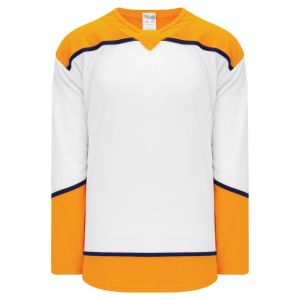 Athletic Knit H550B-NAS676B Pro Hockey Jersey - 2017 Nashville White - Primary