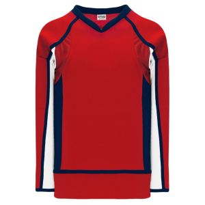 Athletic Knit H550D-WAS806D Pro Hockey Jersey - 2008 Washington Red - Primary
