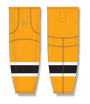 Athletic Knit HS2100-298 Lightweight Pro Hockey Socks - Boston Gold - Front