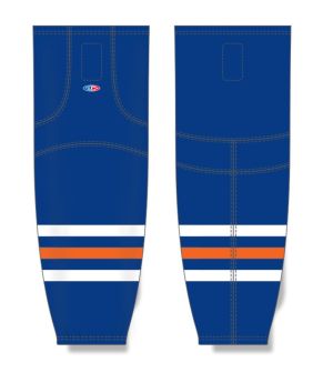Athletic Knit HS2100-320 Lightweight Pro Hockey Socks - Edmonton Royal - Front
