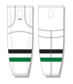 Athletic Knit HS2100-377 Lightweight Pro Hockey Socks - 2013 Dallas White - Front