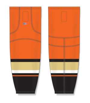 Athletic Knit HS2100-538 Lightweight Pro Hockey Socks - 2014 Anaheim Black - Front