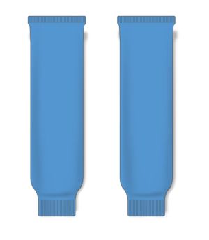 Athletic Knit HS630-018 Knitted Solid Hockey Socks - Sky - Front