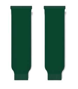 Athletic Knit HS630-029 Knitted Solid Hockey Socks - Dark Green - Front