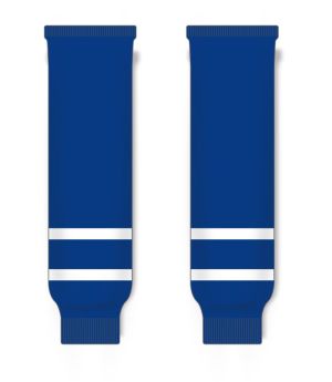 Athletic Knit HS630-204 Knitted Striped Hockey Socks - Old Toronto Royal - Front