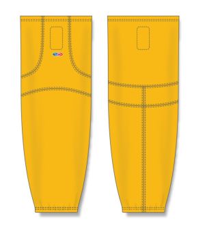 Athletic Knit HS1100-060 Lightweight Pro Hockey Socks - Tuscan Gold - Front