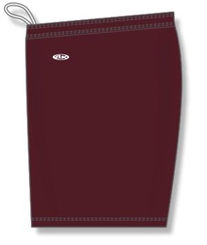 Athletic Knit AS1300-009 Apparel Shorts - Maroon - Left