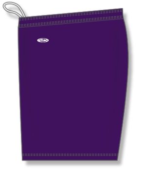 Athletic Knit BAS1300-010 Baseball Shorts - Purple - Left
