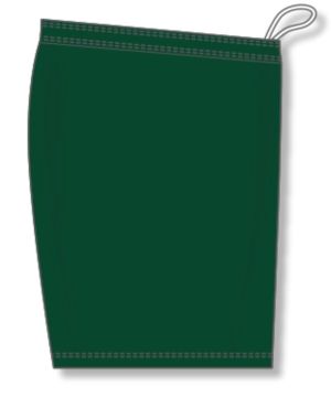 Athletic Knit AS1300-029 Apparel Shorts - Dark Green - Right