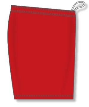 Athletic Knit SS1300-005 Soccer Shorts - Red - Right