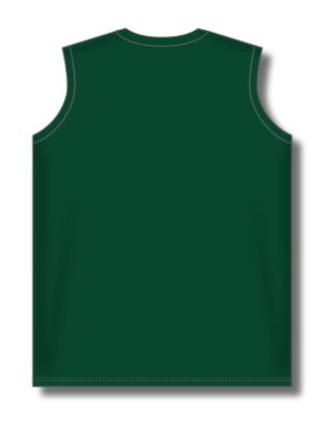 Athletic Knit LF635L-029 Women's Field Lacrosse Jersey - Dark Green - Rear