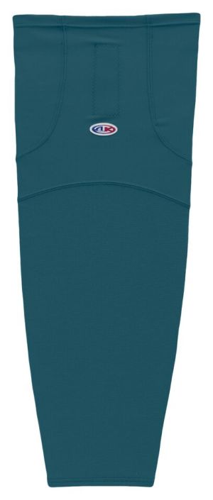 Athletic Knit HS1100-027 Lightweight Pro Hockey Socks - Pacific Teal - Primary