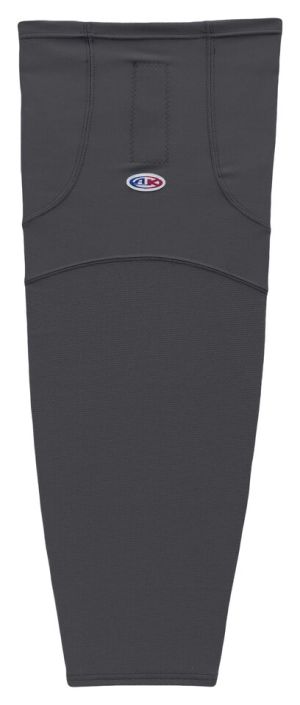 Athletic Knit HS1100-037 Lightweight Pro Hockey Socks - Graphite - Primary