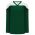 H6100 League Hockey Jersey - Dark Green/White - Front