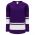 H6400 League Hockey Jersey - Purple/White - Front