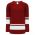 H6400 League Hockey Jersey - Av Red/White - Front