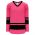 H6400 League Hockey Jersey - Pink/Black - Front
