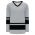 H6400 League Hockey Jersey - Grey/Black - Front