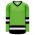 H6500 League Hockey Jersey - Lime Green/Black/White - Front