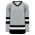 H6500 League Hockey Jersey - Grey/Black/White - Front