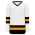H6500 League Hockey Jersey - White/Black/Gold - Front
