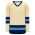 H6500 League Hockey Jersey - Sand/Navy/Sky - Front