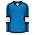 H7000 Select Hockey Jersey - Pro Blue/Black/White - Front