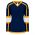 H7000 Select Hockey Jersey - Navy/White/Gold - Front